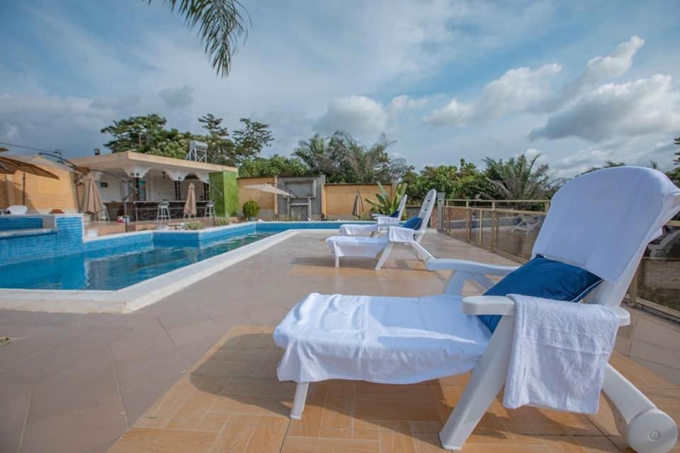Mont Bleu Hotel Libreville Exterior photo
